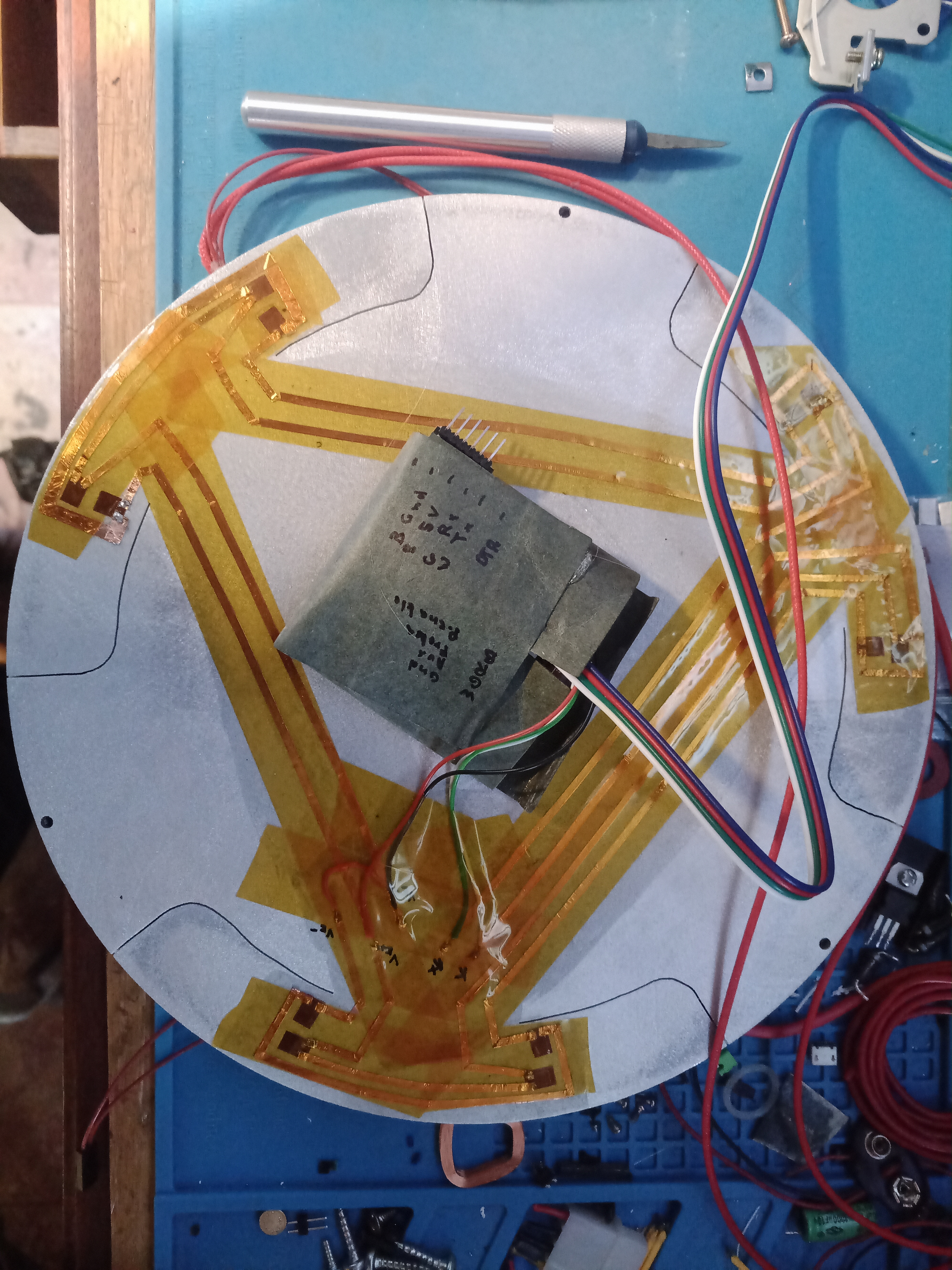 final strain gauge print bed